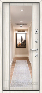 Фото «Дверь в квартиру с зеркалом №31»  в Подольску